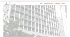 Desktop Screenshot of barraspace.com.br